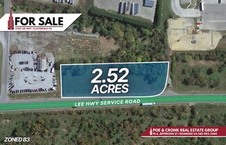 Plus de détails pour 2250 Lee, Cloverdale, VA - Terrain à vendre
