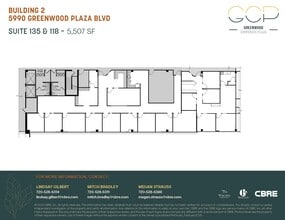 5990 Greenwood Plaza Blvd, Greenwood Village, CO à louer Plan d’étage– Image 2 sur 2