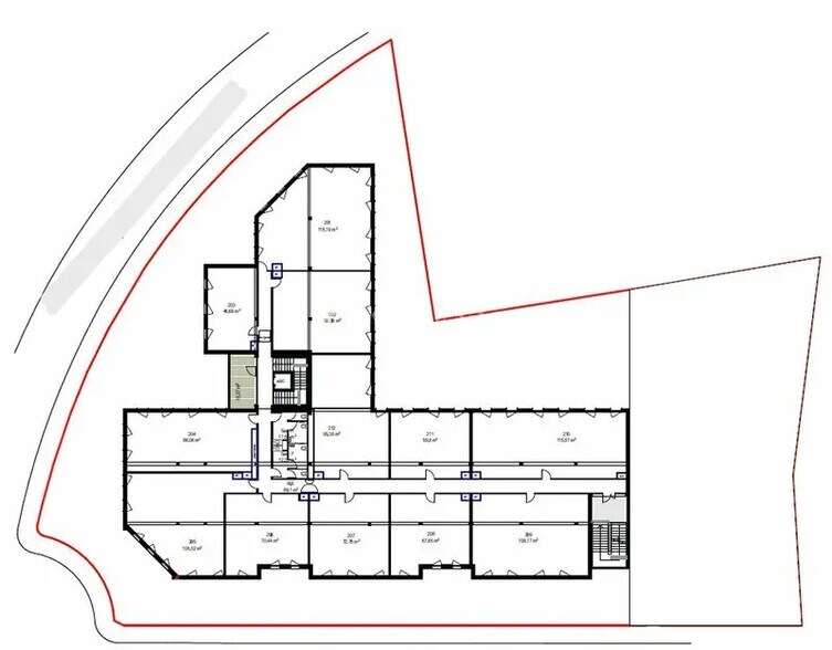 Bureau dans Saint-Jean-de-Védas à vendre - Plan d’étage – Image 3 sur 4