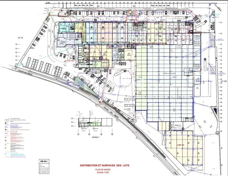 Local d’activités dans Reyrieux à louer - Plan de site – Image 2 sur 8