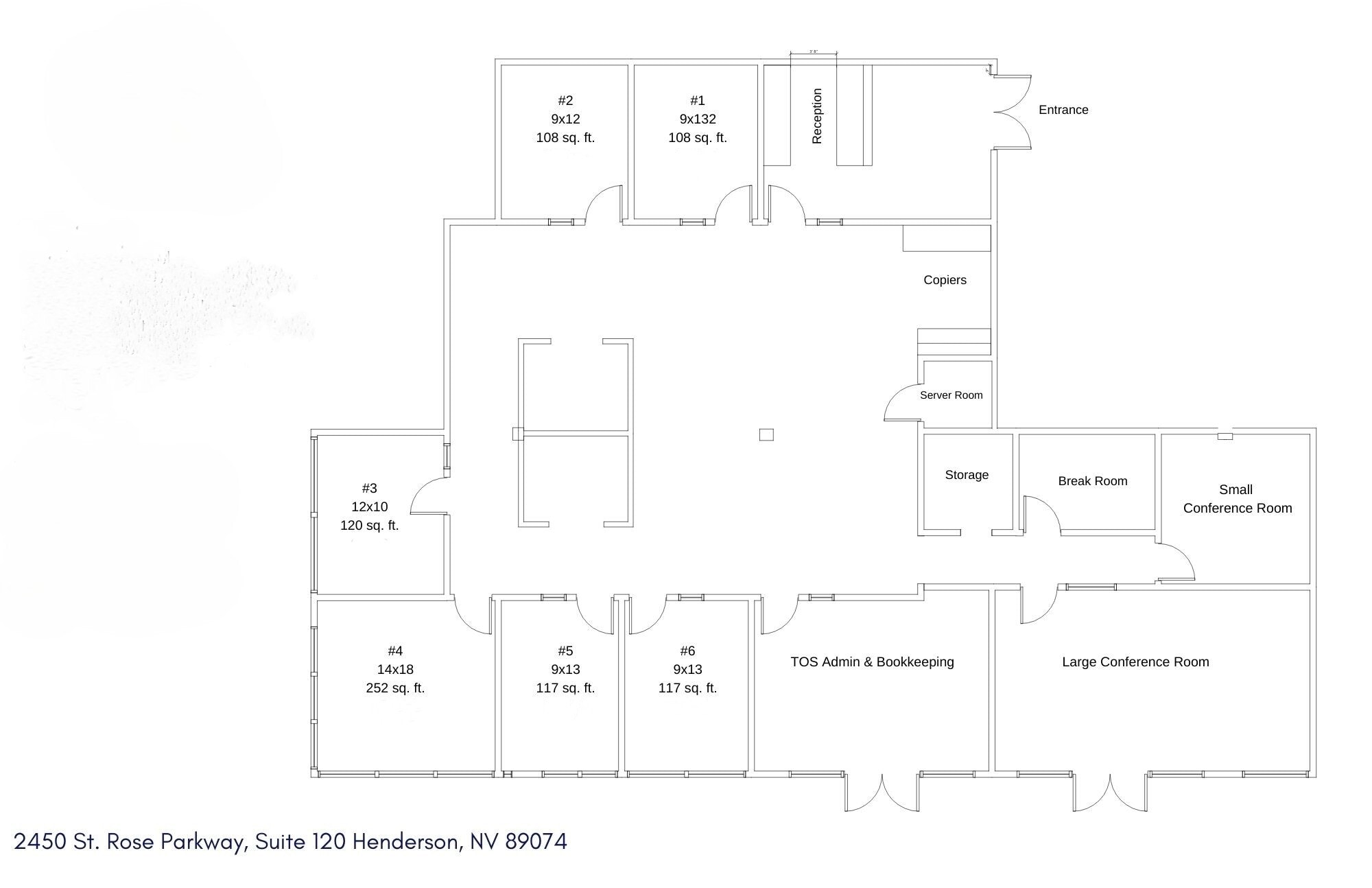 2450 Saint Rose Pky, Henderson, NV à louer Plan d’étage– Image 1 sur 24