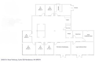 2450 Saint Rose Pky, Henderson, NV à louer Plan d’étage– Image 1 sur 24
