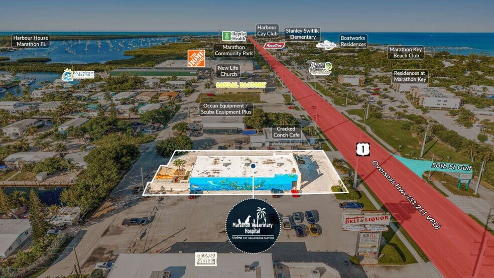 5001 Overseas Hwy, Marathon, FL à vendre - Photo de l’immeuble – Image 3 sur 5