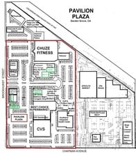 12085 Brookhurst St, Garden Grove, CA à louer Plan de site– Image 1 sur 1