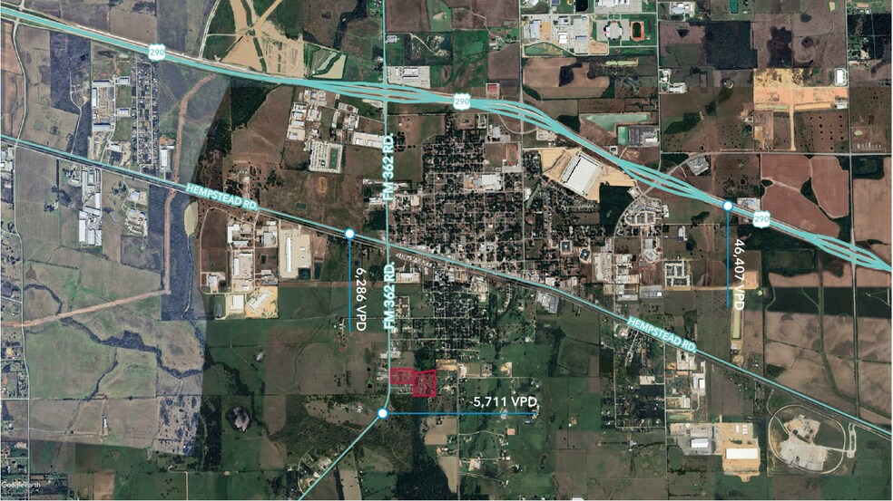 19050 FM 362 Rd, Waller, TX à vendre - Aérien – Image 2 sur 4