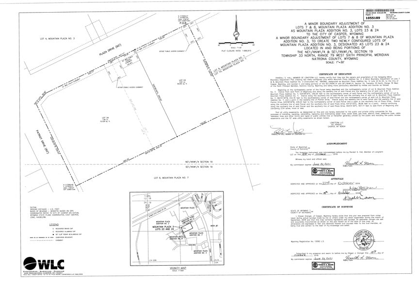 4075 Plaza, Casper, WY à vendre - Plan cadastral – Image 1 sur 1