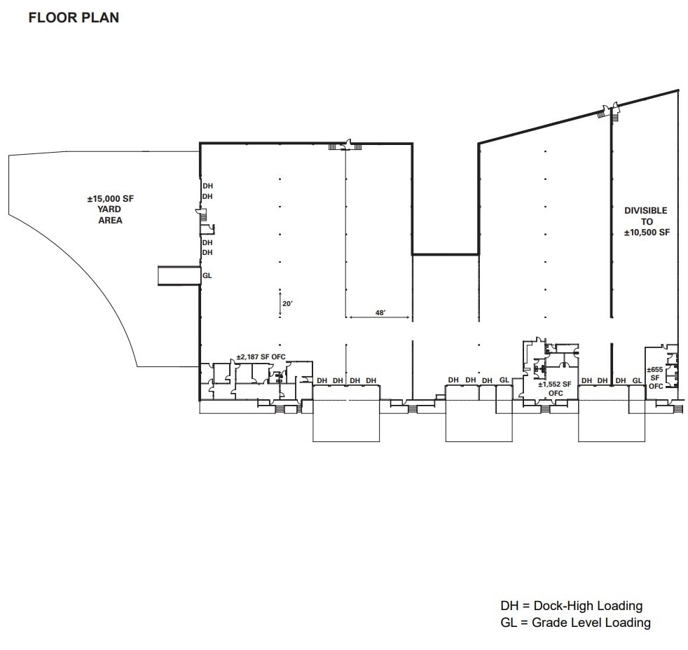 840 N 10th St, Sacramento, CA à louer Plan d’étage– Image 1 sur 1