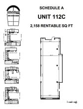 219 Dufferin St, Toronto, ON à louer Plan d’étage– Image 1 sur 1