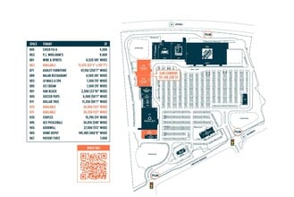 845-967 E Lancaster Ave, Downingtown, PA à louer Plan de site– Image 1 sur 2