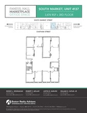 4 S Faneuil Hall Market Pl, Boston, MA à louer Plan d’étage– Image 1 sur 1