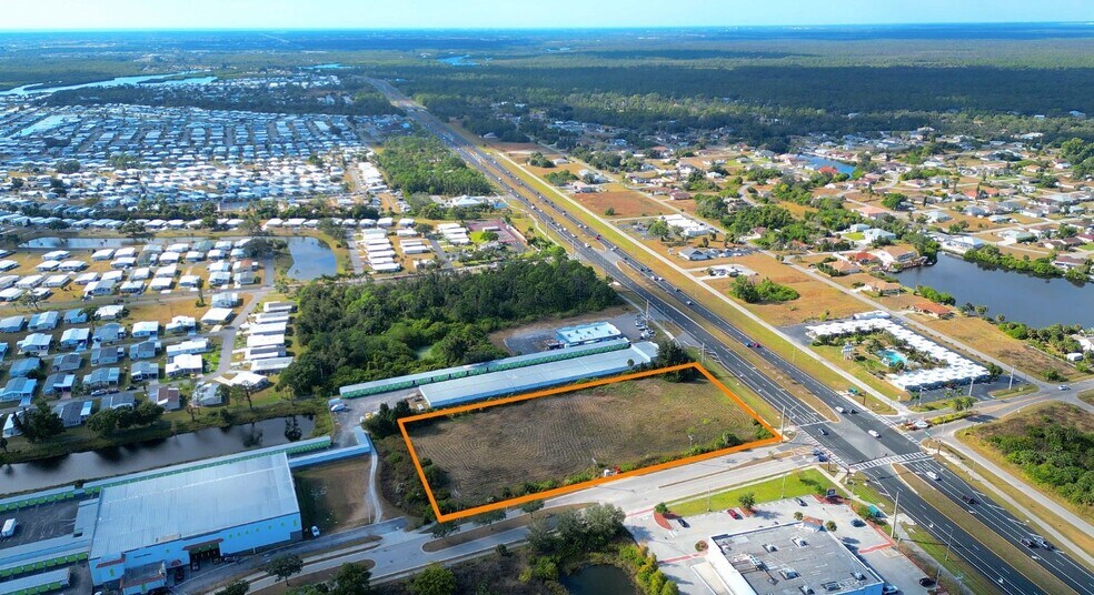 12580 Tamiami Trl S, North Port, FL à vendre - Aérien – Image 2 sur 7