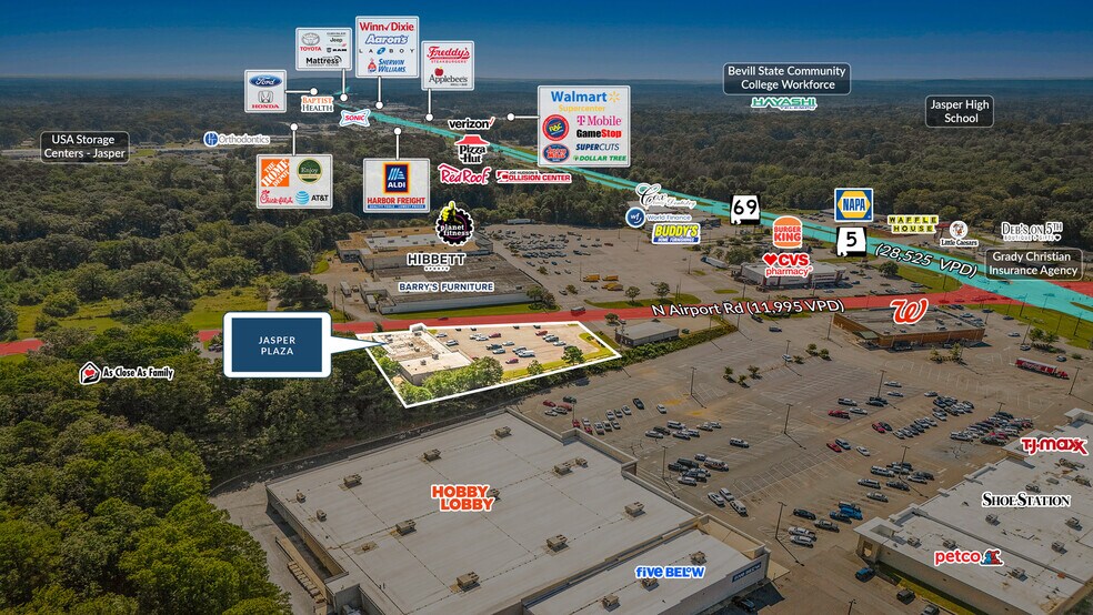 200 N Airport Rd, Jasper, AL à vendre - Photo de l’immeuble – Image 3 sur 5