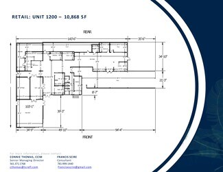 Plus de détails pour 1220-1500 Elizabeth Ave, West Palm Beach, FL - Bureau/Local commercial, Local commercial à louer