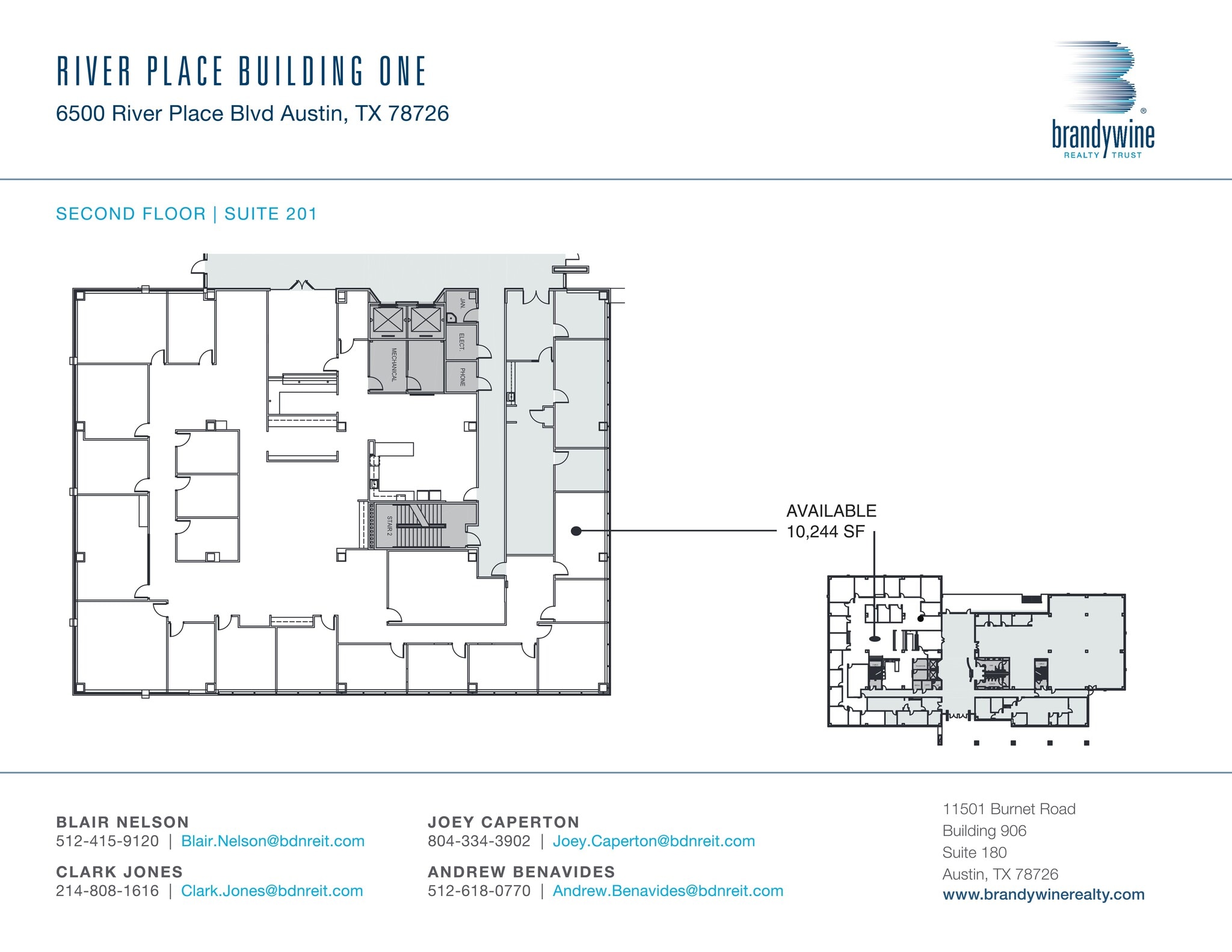 6500 River Place Blvd, Austin, TX à louer Plan de site– Image 1 sur 1