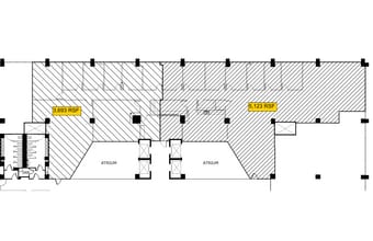 8131 Lyndon B Johnson Fwy, Dallas, TX à louer Plan d’étage– Image 2 sur 2