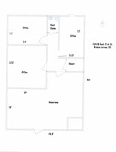 22428 E 71st St, Broken Arrow, OK à louer Plan d’étage– Image 1 sur 1