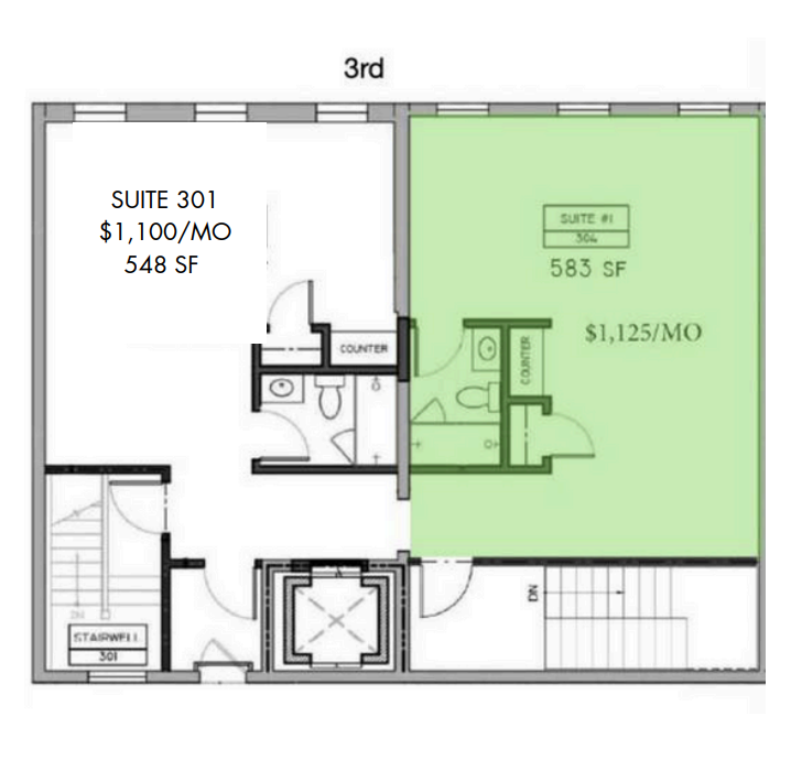 2704 Locust Blvd, Saint Louis, MO à louer Plan d’étage– Image 1 sur 1