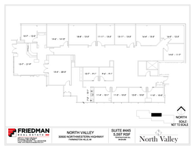 30500 Northwestern Hwy, Farmington Hills, MI à louer Plan d’étage– Image 1 sur 3