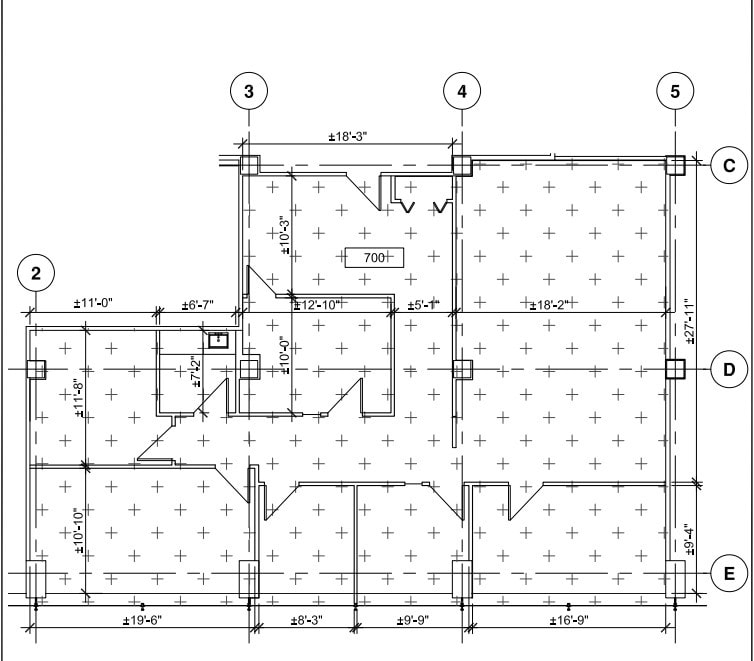615 Boul René-Lévesque O, Montréal, QC à louer Plan d’étage– Image 1 sur 1