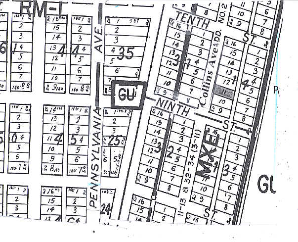 919 Collins Ave, Miami Beach, FL à louer - Plan cadastral – Image 2 sur 9