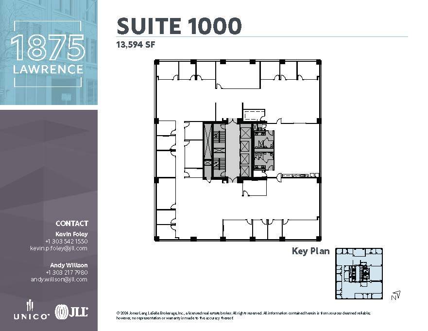 1875 Lawrence St, Denver, CO à louer Photo de l’immeuble– Image 1 sur 12