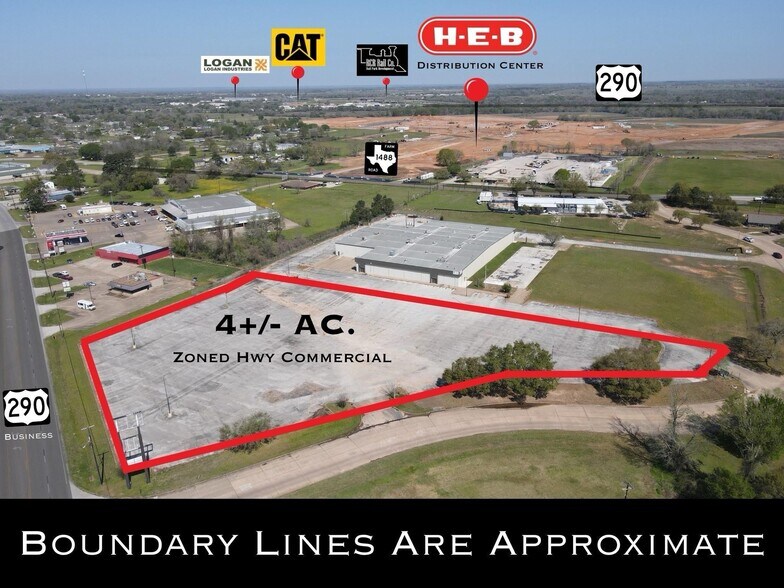 U.S. 290 Business, Hempstead, TX à vendre - Aérien – Image 2 sur 8