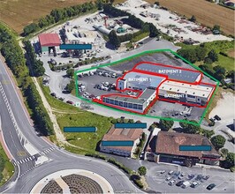 Ruelle-sur-Touvre, CHA - Vue aérienne  vue de carte