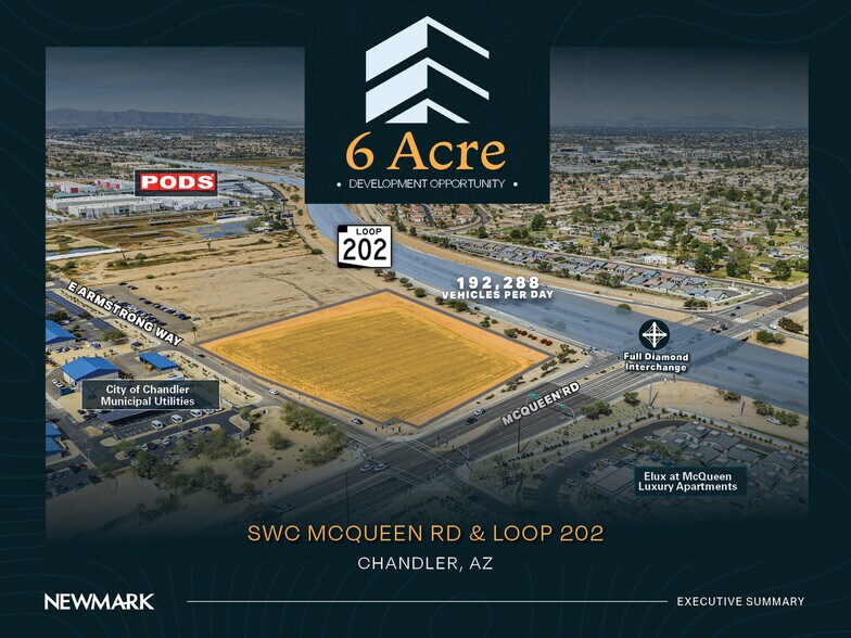 Loop 202 & McQueen Rd, Chandler, AZ à vendre - Photo principale – Image 1 sur 3