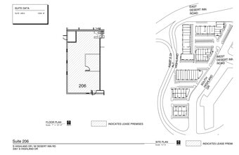 3281 Highland Dr, Las Vegas, NV à louer Plan de site– Image 1 sur 1