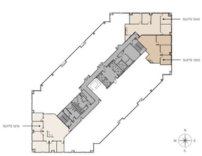 501 W Broadway, San Diego, CA à louer Plan d’étage– Image 1 sur 1