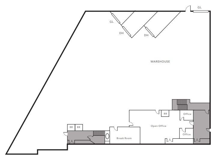 2820-2834 La Mirada Dr, Vista, CA à louer Plan d’étage– Image 1 sur 2