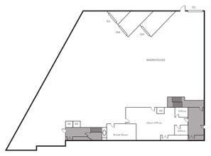 2820-2834 La Mirada Dr, Vista, CA à louer Plan d’étage– Image 1 sur 2