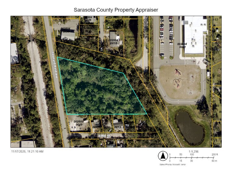 Leonard Reid ave, Sarasota, FL à vendre - Aérien – Image 3 sur 8