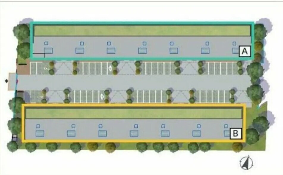 Local d'activités dans Stains à vendre - Plan de site – Image 2 sur 2