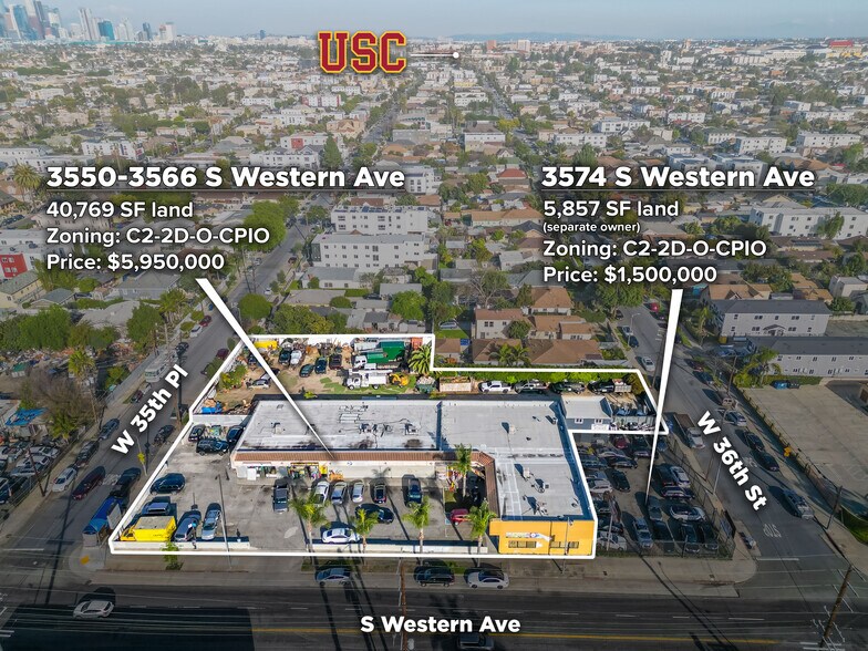 3550 S Western Ave, Los Angeles, CA à vendre - Photo de l’immeuble – Image 2 sur 6
