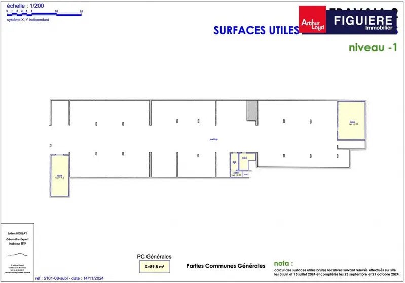 Bureau dans Aix-en-Provence à louer Plan d’étage– Image 1 sur 4