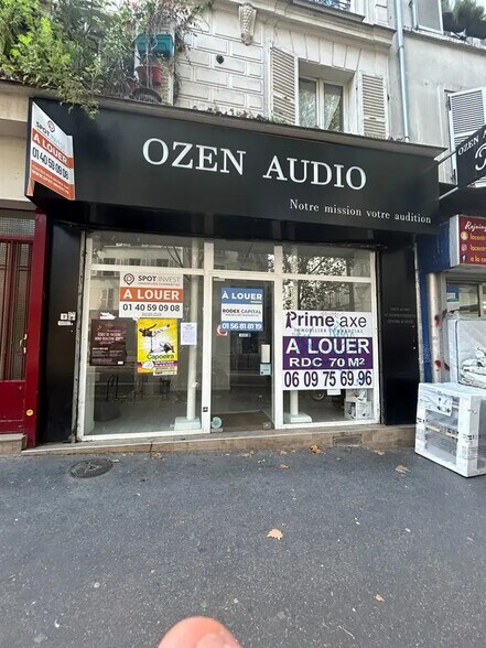 Local commercial dans Paris à vendre - Photo de l’immeuble – Image 1 sur 1