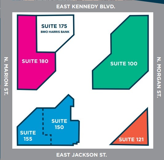 501 E Kennedy Blvd, Tampa, FL à louer Plan de site– Image 1 sur 1