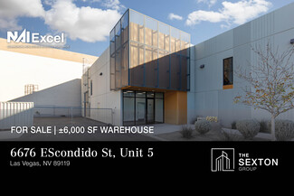 Plus de détails pour 6676 Escondido St, Las Vegas, NV - Industriel/Logistique à vendre