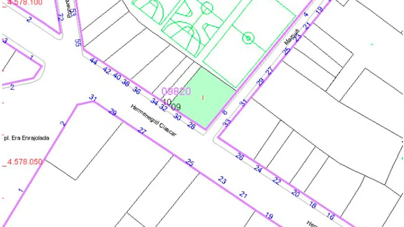 Carrer Hermenegild Clascar, Vilafranca del Penedès, Barcelona à vendre - Plan de site – Image 3 sur 3