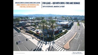 Plus de détails pour 1091 N Tustin Ave, Anaheim, CA - Local commercial à louer