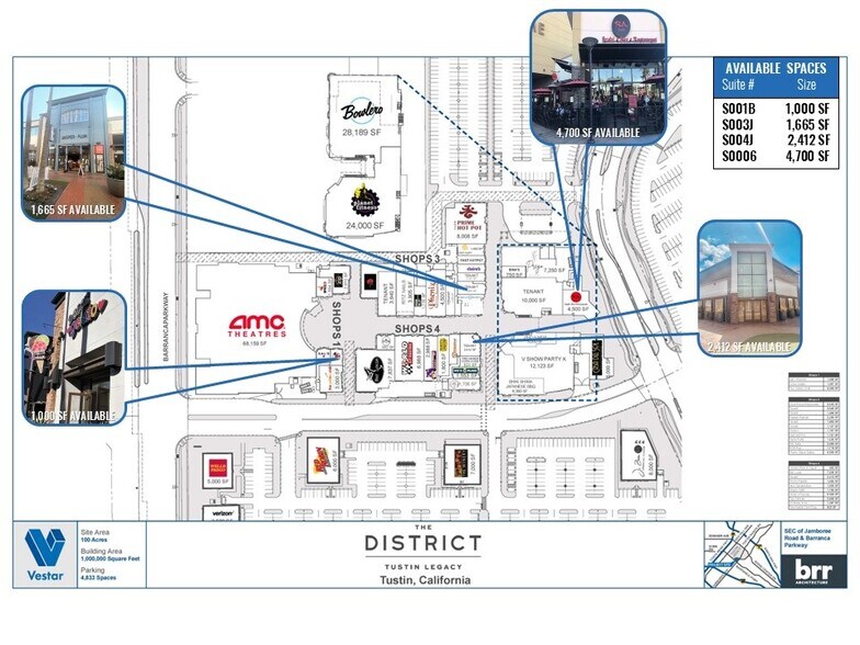 2201-2895 Park Ave, Tustin, CA à louer - Plan de site – Image 3 sur 30