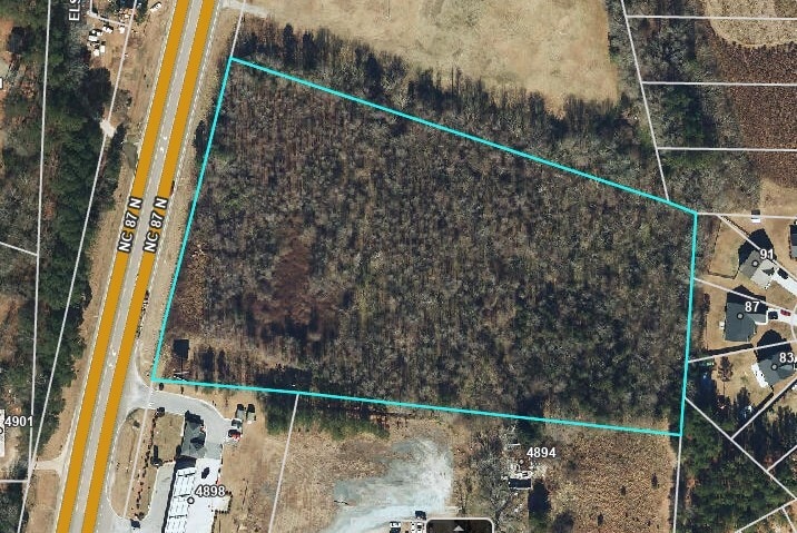 NC 87 N, Sanford, NC à vendre Plan cadastral– Image 1 sur 4