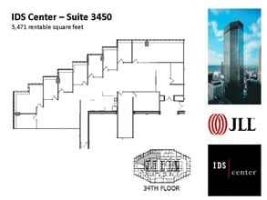 80 S 8th St, Minneapolis, MN à louer Plan d’étage– Image 1 sur 1