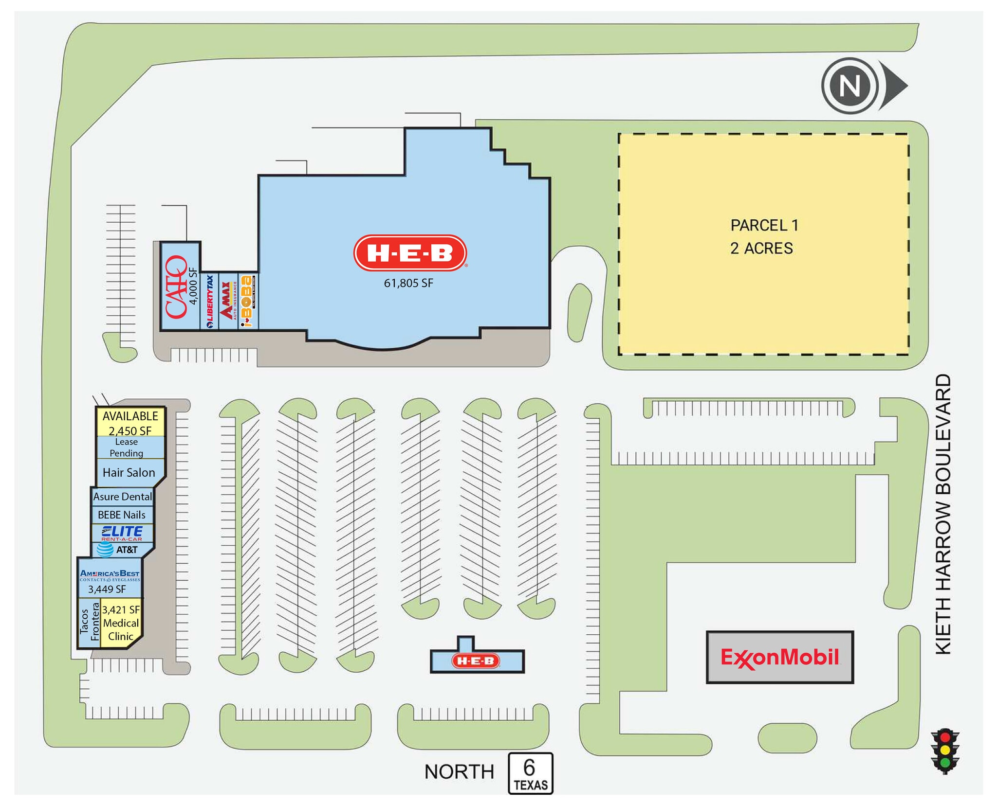 4805-4975 Highway 6 N, Houston, TX à louer Plan de site– Image 1 sur 1