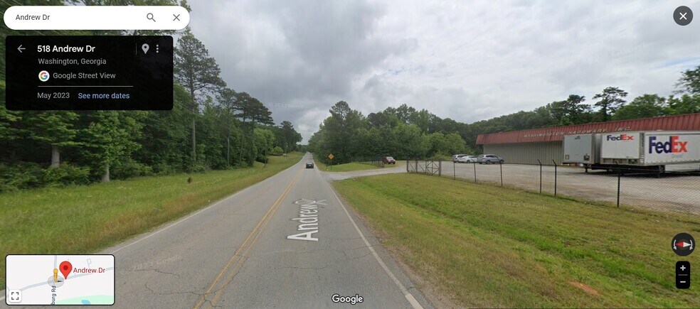 466 Andrews Drive, Washington, GA à vendre - Photo de l’immeuble – Image 2 sur 3