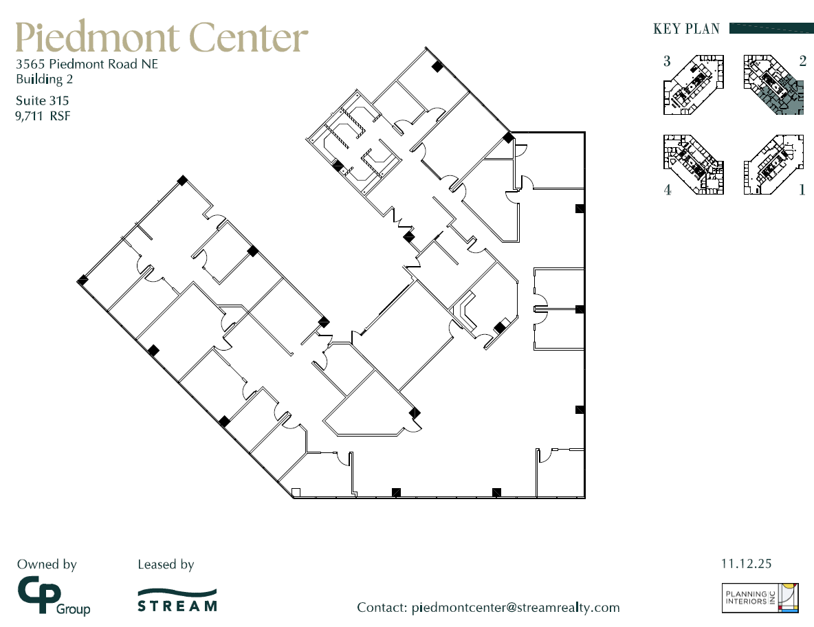 3495 Piedmont Rd NE, Atlanta, GA à louer Plan d’étage– Image 1 sur 1