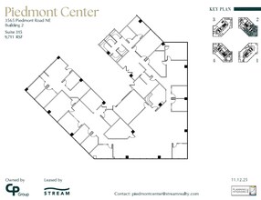 3495 Piedmont Rd NE, Atlanta, GA à louer Plan d’étage– Image 1 sur 1