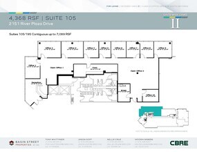 2150 River Plaza Dr, Sacramento, CA à louer Plan d’étage– Image 1 sur 2