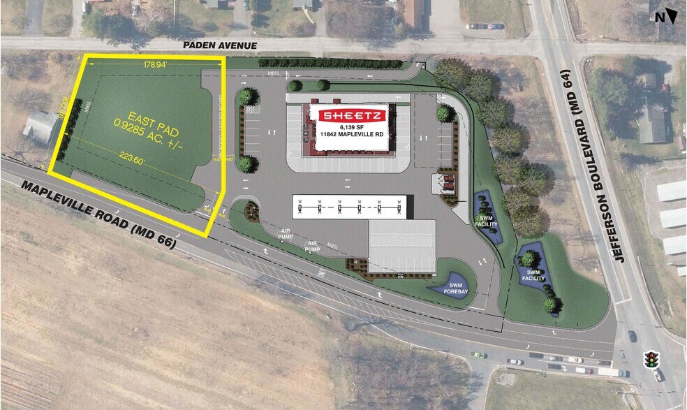11840 Mapleville Rd, Cavetown, MD à vendre - Plan de site – Image 2 sur 3